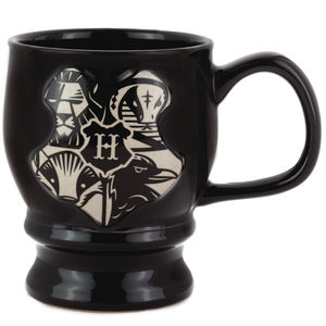 Taza de cerámica. Harry Potter Hogwarts House Crests coffee mug