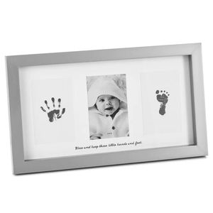 Blessed Baby Handprint and Footprint Picture Frame Kit