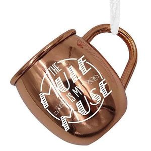 Copper Mule Mug Metal Hallmark Ornament