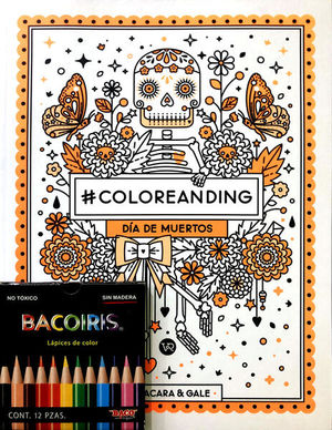 #Coloreanding: Día de muertos (Incluye colores)