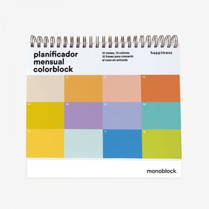 Calendario 2023 de Escritorio - Happimess - Colorblock