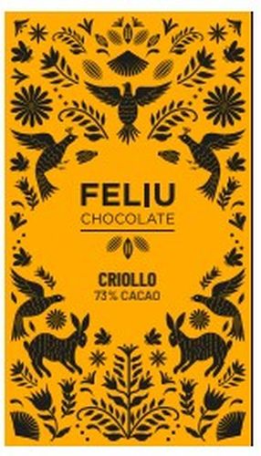 Chocolate Oscuro Criollo Marfil (73% Cacao)