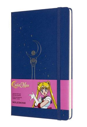Libreta Sailor Moon Cetro / Tamaño grande / Hoja rayada / pd.