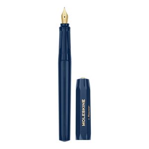 Moleskine Kaweco Fountain Pen, Blue, Medium Nib, Blue Ink