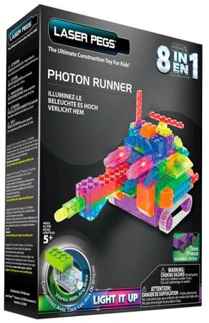Laser Pegs Photon Runner 8 Models in 1 / Foton (94 pzas).