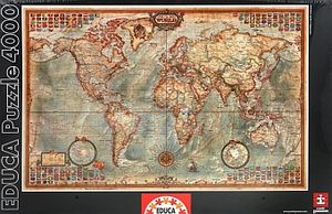 Rompecabezas El Mundo Mapa Político 4000 (pzas.)