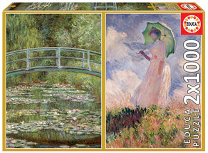 Rompecabezas Monet (2x1000 pzas.)