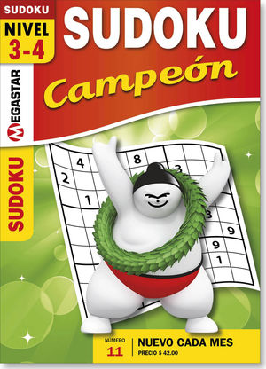 Sudoku campeón / 11 ed.