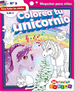 Colorea tu unicornio #9