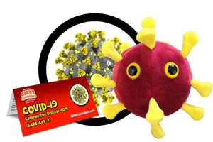 Peluche Coronavirus SARS-CoV-2 / COVID-19 Giant Microbes