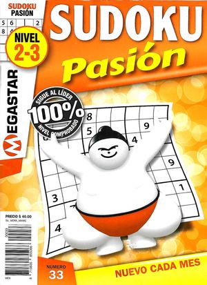 Sudoku Pasión. Nivel 2-3 #33
