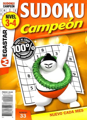 Sudoku Campeón. Nivel 3-4 #33