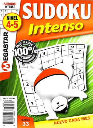 Sudoku Intenso. Nivel 4-5 #33