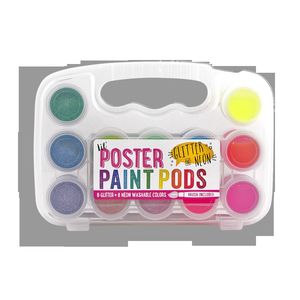 Caja de acuarelas - Lil Poster Paint Pods