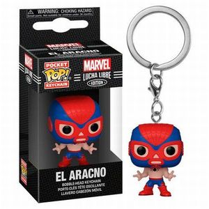 Spider Man El Aracno - Marvel Lucha Libre / Pocket Pop! Keychain