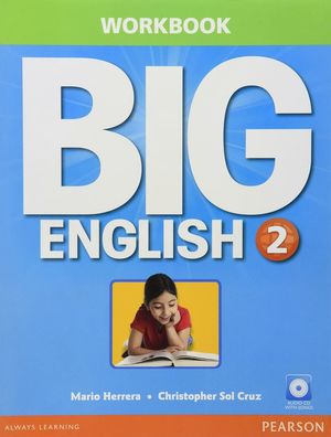 BIG ENGLISH 2 WORK BOOK (WITH AUDIO CD)