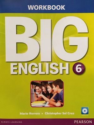 BIG ENGLISH 6 WORK BOOK (WITH AUDIO CD)