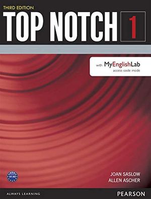 TOP NOTCH STUDENT BOOK & MYENGLISHLAB LEVEL 1 / 3 ED.