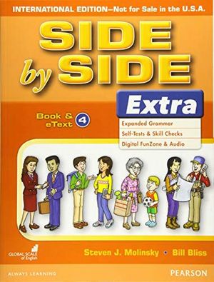 SIDE BY SIDE EXTRA STUDENT BOOK & ETEXT INTERNATIONAL VERSION LEVEL 4