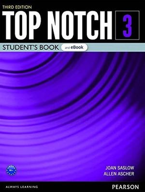 Top Notch. Students Book eBook w / Digital Resources App Level 3 / 3 ed.