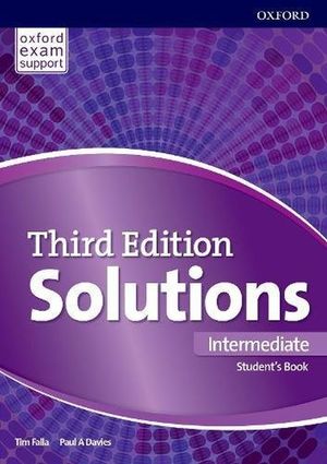 Solutions Intermediate Students Book & Oline practice Pack / 3 ed.