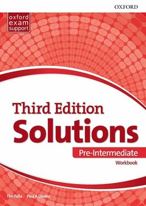 Solutions pre-intermediate Workbook / 3 ed.