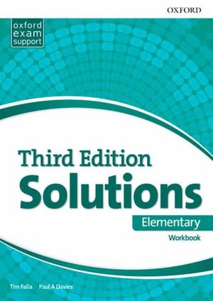 SOLUTIONS ELEMENTARY WORKBOOK / 3 ED.