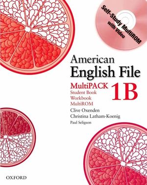AMERICAN ENGLISH FILE. LEVEL 1 STUDENT AND WORKBOOK MULTIPACK B
