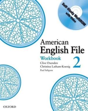 AMERICAN ENGLISH FILE 2 WORKBOOK WITH MULTI ROM PACK