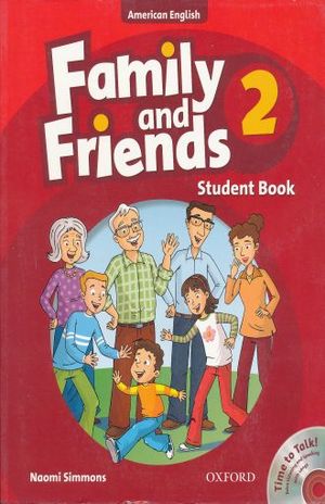 AMERICAN FAMILY & FRIENDS 2 STUDENT BOOK (INCLUYE CD)