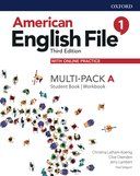 American English File 1. Multipack A with online practice / 3 ed.