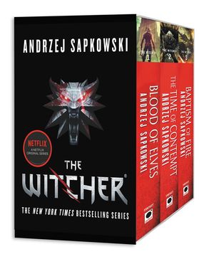 Witcher boxed set. Blood of elves, the time of contempt, baptism of fire