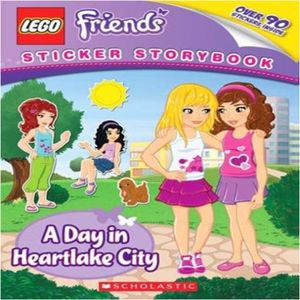 LEGO FRIENDS. STICKER STORYBOOK A DAY IN GEARTLAKE CITY