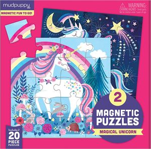 Rompecabezas Magical Unicorn Magnetic Puzzle (20 pzas.)