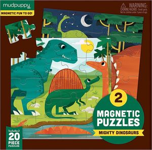 Rompecabezas Mighty Dinosaurs Magnetic Puzzle (20 pzas.)
