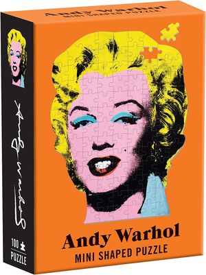 Rompecabezas Andy Warhol Mini Shaped Puzzle Marilyn (100 pzas.)
