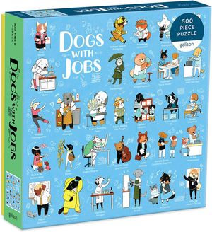 Rompecabezas Dogs With Jobs Puzzle (500 pzas.)