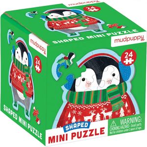 Rompecabezas Winter Penguin Shaped Mini Puzzle (24 pzas.)