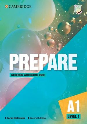Cambridge English Prepare! 2ed Workbook with Digital Pack 1