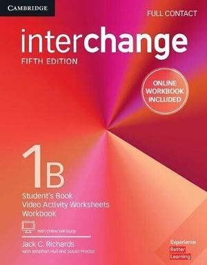 Interchange Students Book with Digital Pack 1B / 5 ed.