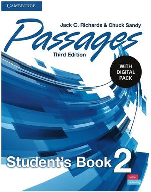 Passages 2 Student's Book with Digital Pack / 3 ed.