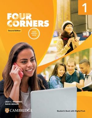 Four Corners Students Book with Digital Pack Level 1 / 2 ed.