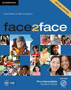 FACE2FACE PRE INTERMEDIATE STUDENTS BOOK / 2 ED. (WITH DVD - ROM)