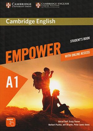 CAMBRIDGE ENGLISH EMPOWER STARTER. STUDENTS BOOK WITH ONLINE ASSESSMENT AND PRACTICE AND ONLINE WORKBOOK