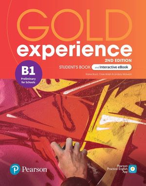 Gold Experience Students Book. Interactive eBook with Online Practice, Digital Resources App / Level B1 / 2 ed.