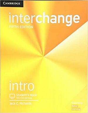 INTERCHANGE INTRO STUDENTS BOOK WITH ONLINE SELF STUDY / 5 ED