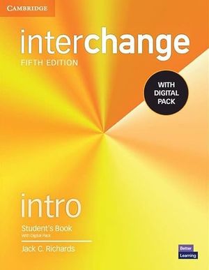 Interchange Intro Student's Book with Digital Pack / 5 ed.