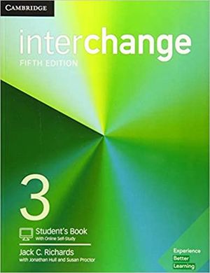 INTERCHANGE 3 STUDENTS BOOK WITH ONLINE SELF STUDY / 5 ED