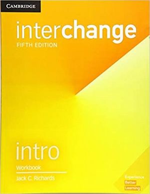 INTERCHANGE INTRO WORKBOOK / 5 ED