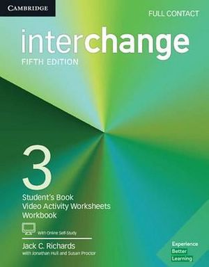 INTERCHANGE 3 FULL CONTACT WITH ONLINE SELF STUDY / 5 ED